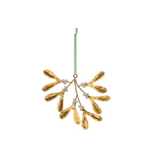 Load image into Gallery viewer, Metal Mistletoe Ornament
