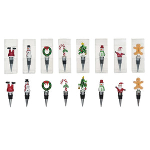 Hand-Painted Glass Wine Stopper