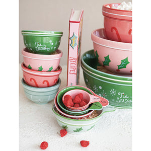 Stoneware Measuring Cups Set