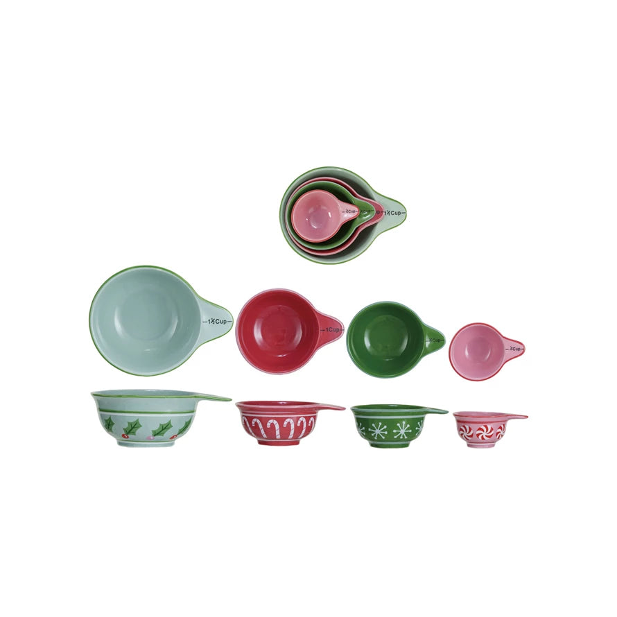 Stoneware Measuring Cups Set