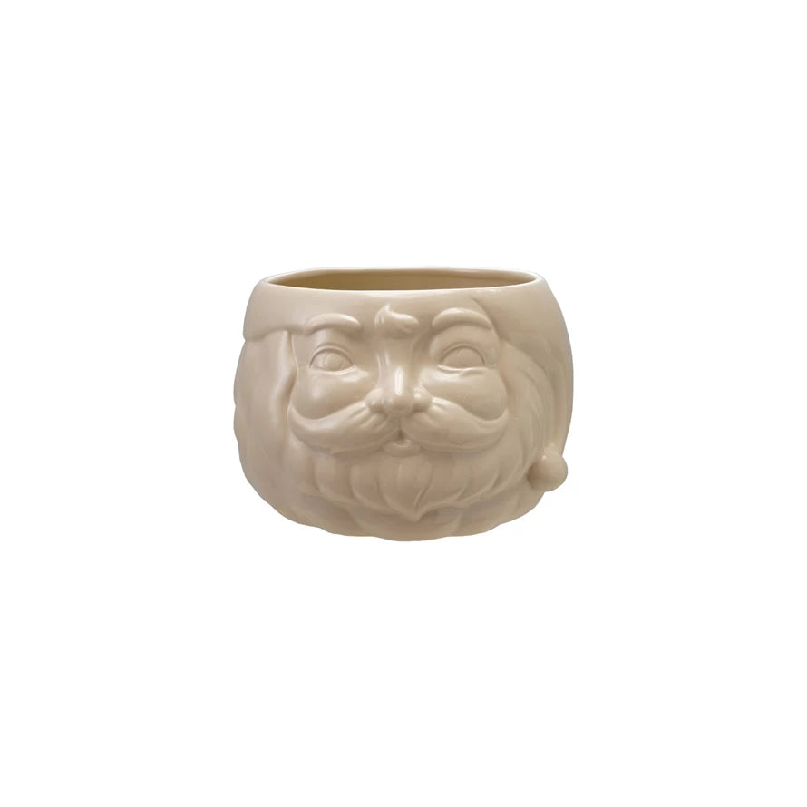 Stoneware Santa Cooler/Container
