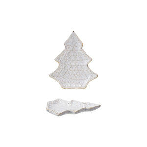 Stoneware Tree Plate