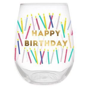 Birthday Wine Glass