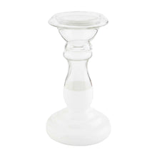 Load image into Gallery viewer, Glass White Candlestick
