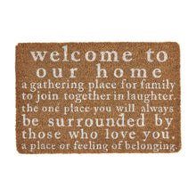 Load image into Gallery viewer, Welcome Home Doormat
