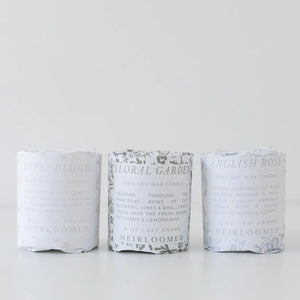 Heirloomed Wrapped Candle