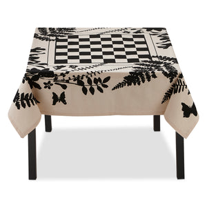 Fern Checkerboard Tablecloth