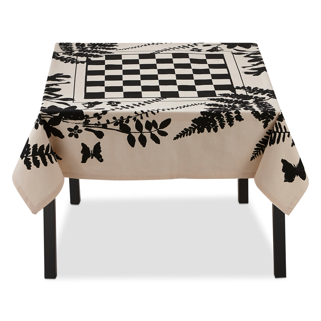 Fern Checkerboard Tablecloth