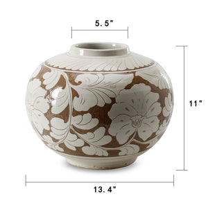 Amalfi Double Glazed Round Vase