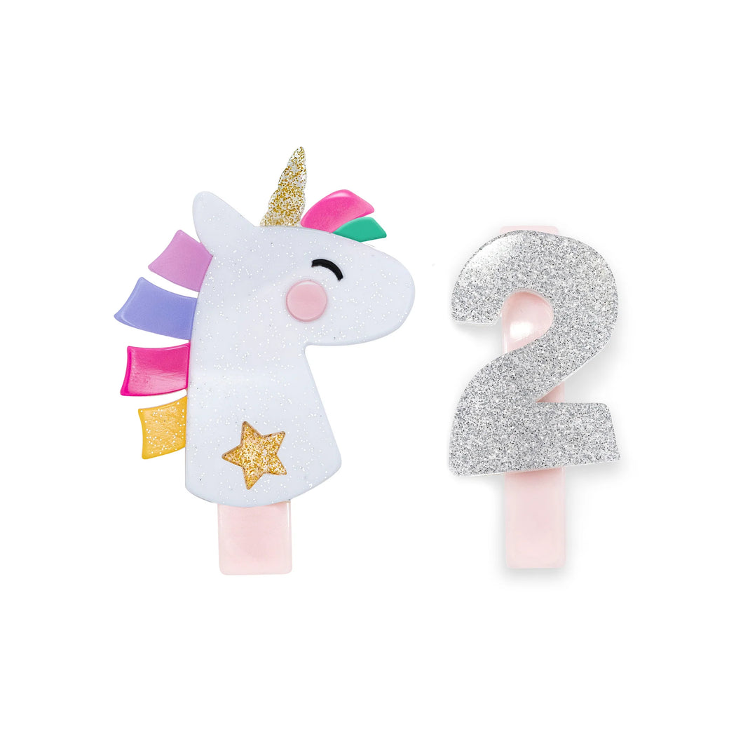 Birthday Alligator Clips