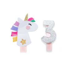 Load image into Gallery viewer, Birthday Alligator Clips
