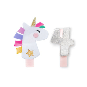 Birthday Alligator Clips