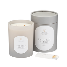 Load image into Gallery viewer, Linnea Belgian Linen Candle
