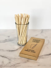 Load image into Gallery viewer, Bamboo Drinking Straws
