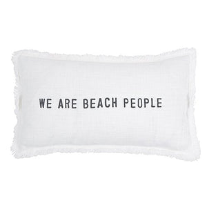 Beach People Lumbar Pillow