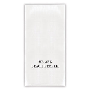 Beach People Tea Towel