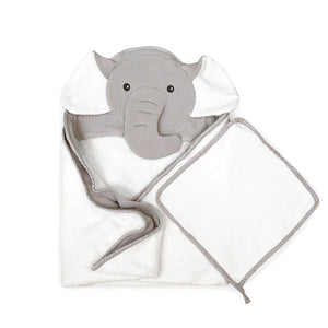 Elephant Towel and Washcloth