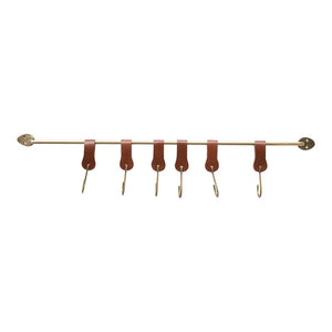 Metal & Leather Wall Hook
