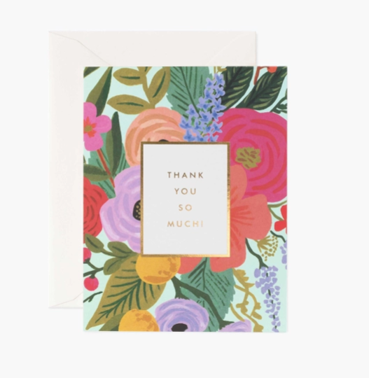 Garden Party Thank You