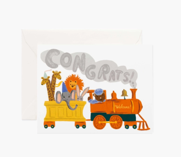 Little Engine Congrats Card