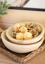 Load image into Gallery viewer, Hand Carved Wooden Bowl
