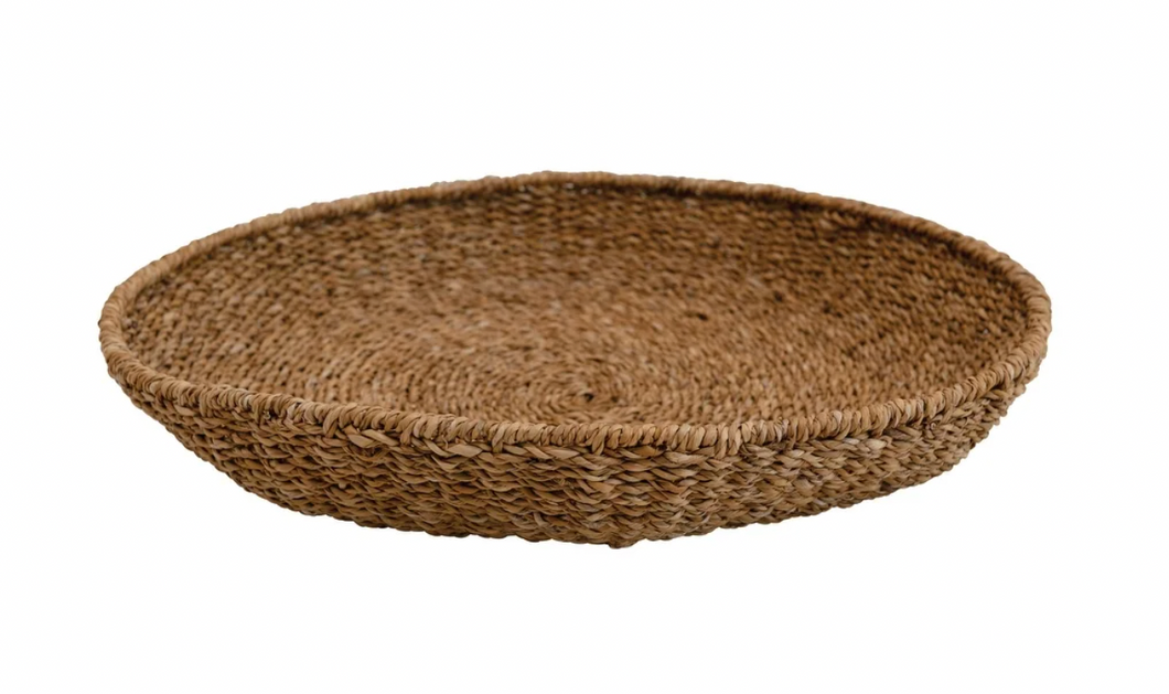 Round Seagrass Tray