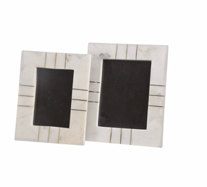 Opall White Marble Frame