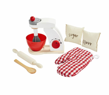 Load image into Gallery viewer, Wood Mixer Baking Set
