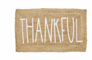 Thankful Jute Mat