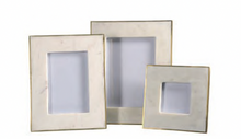 Load image into Gallery viewer, Marble + Brass Border Frame
