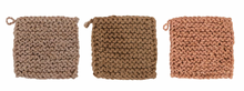 Load image into Gallery viewer, Jute Crocheted Pot Holder
