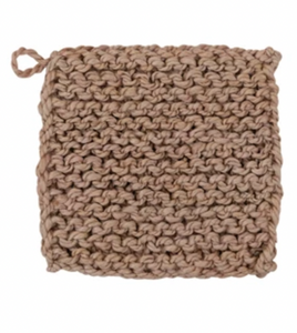 Jute Crocheted Pot Holder