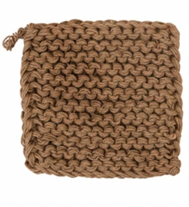 Jute Crocheted Pot Holder