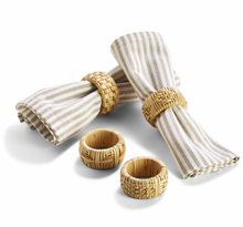 Load image into Gallery viewer, Cane Napkin Rings
