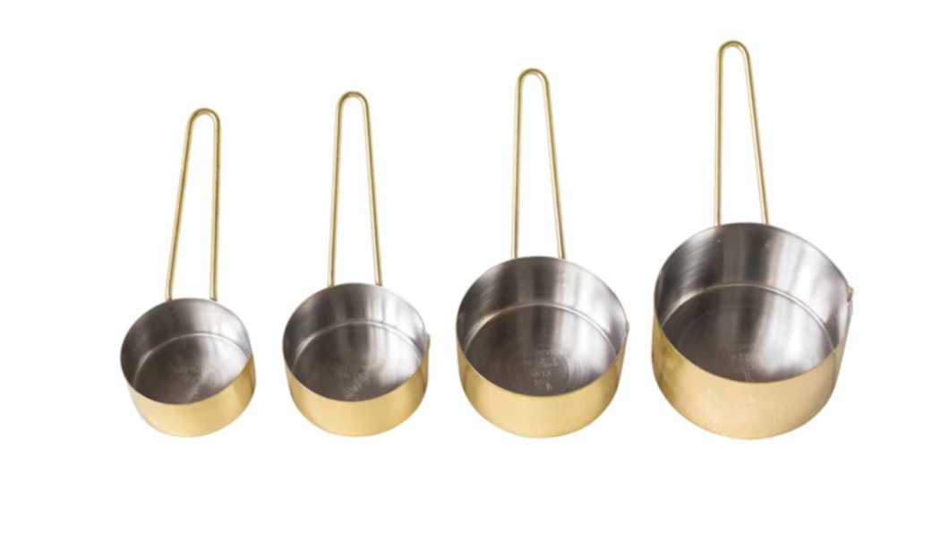 Gold Measuring Cups