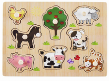 Load image into Gallery viewer, Knob Board Puzzle
