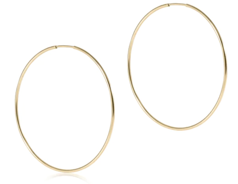 Endless Gold Hoop