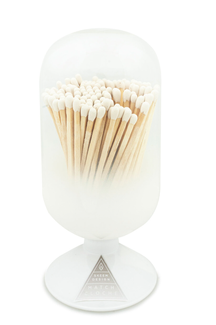 White Cloud Match Cloche