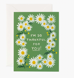 Thankful For You Card