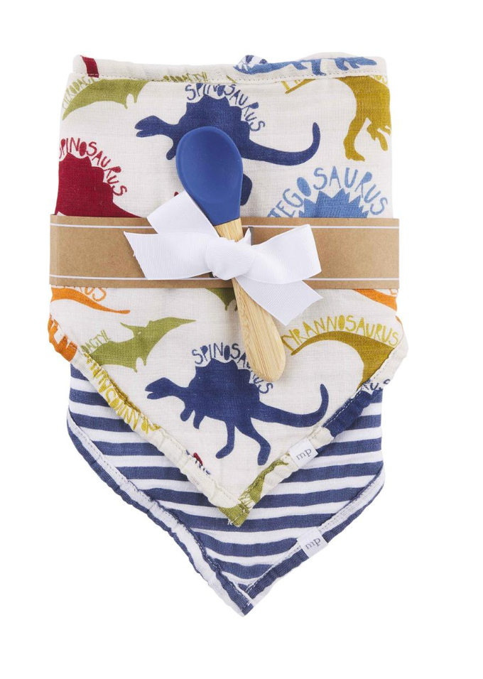 Dinosaur Bib Set