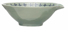 Load image into Gallery viewer, Hand-Painted Aqua Bowl
