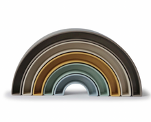 Load image into Gallery viewer, Rainbow Stacker Toy
