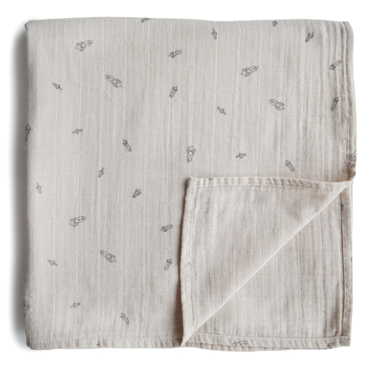 Cotton Muslin Swaddle Blanket
