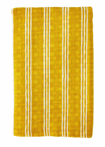 Fall Towel // Yellow Stripe