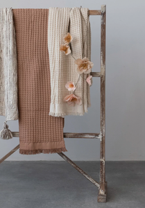 Waffle Weave Throw