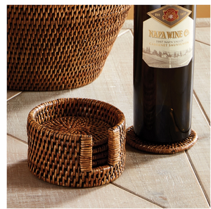 Burma Rattan Coaster