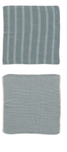 Load image into Gallery viewer, Square Cotton Knit Dish Cloths- Set of 2
