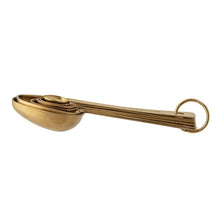 Load image into Gallery viewer, Gold Stainless Steel Measuring Spoons
