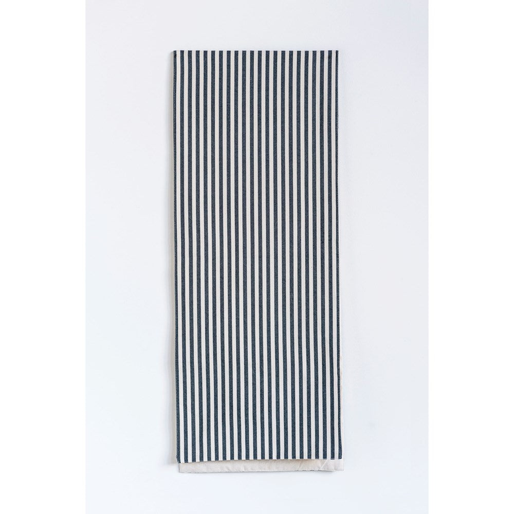 Black Striped Table Runner
