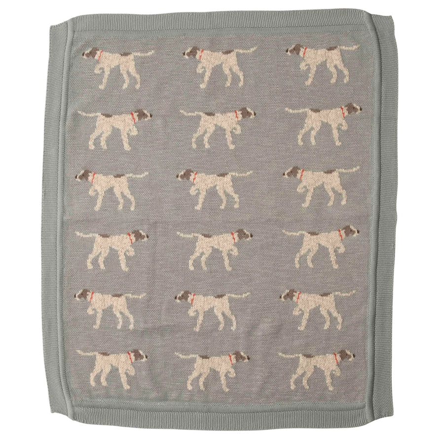 Dog online muslin blanket